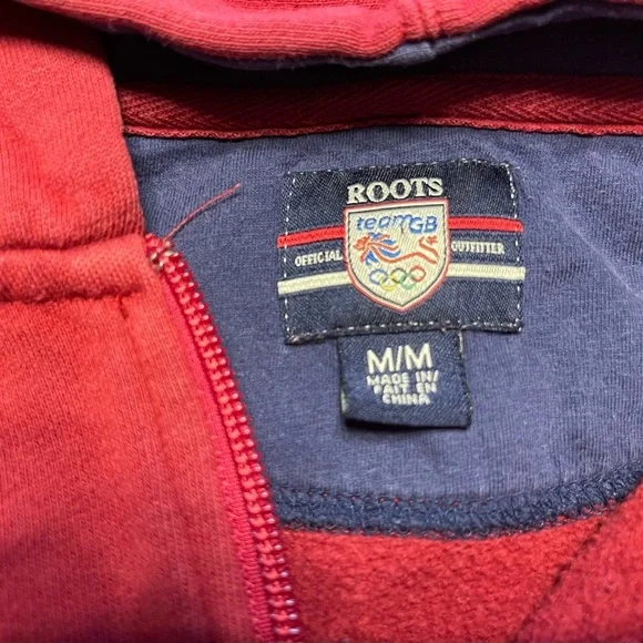 Roots | Great Britain Team GB Front Zip Hoodie - Picture 5 of 8